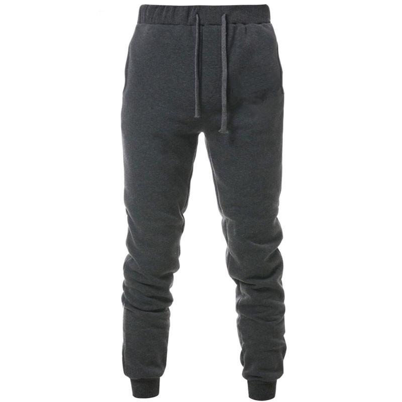 Mens Joggers Casual Pants Fitness Men Sportswear Tracksuit Bottoms Skinny Sweatpants Trousers Black Gyms Jogger Track Pants