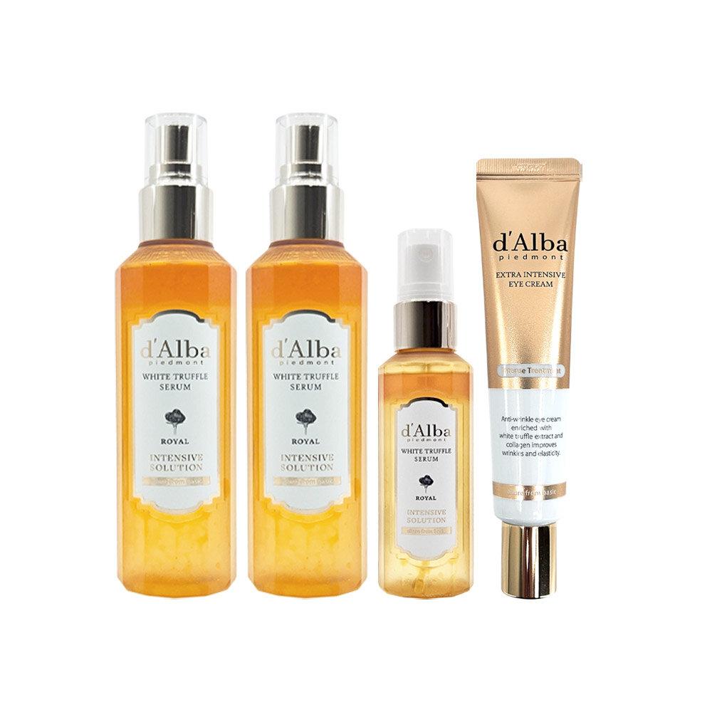[Large Capacity] d Alba Royal Mist Serum 160ml x 2 + 60ml + Eye Cream d Alba Royal Serum 160ml 2+60ml+Eye Cream