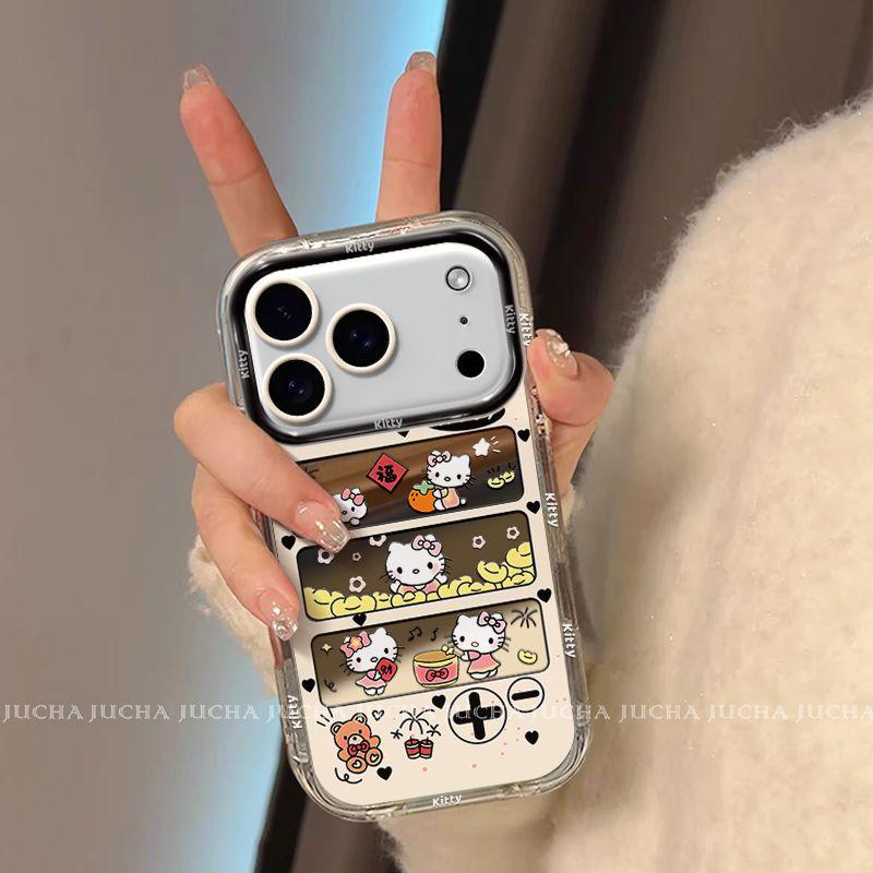 

Hello Kitty Drumming iPhone 16 Pro Max Case - Light Luxury, Cute Design iPhone XS
