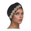 Women Headscarf Elastic Head Circumference Twisted Design Turban Hat