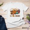 Tis The Season Pumpkin Spice Football Halloween Thanksgiving Unisex T-Shirt Mens Womens Tees Top