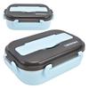 Lunch Box 1000ml Two Compartments Safe Durable Good Sealing Performance Portable Bento Box
