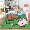 Cartoon Animals Rug Floor Mat for Living Room or Bedroom Soft and Comfortable Carpet a Gift for Birthday and Holiday.SFF0917347