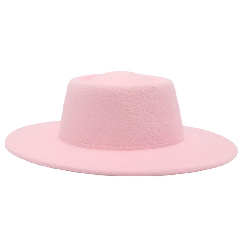 French Hat, Dome, Big Brim, Cashmere Hat For Men And Women, Woolen Hat, Jazz Top Hat.