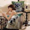 Rock Hyrax Animal Cushion Cover Pillow Cover Decor Pillowcase Printed Cushion Case for Couch