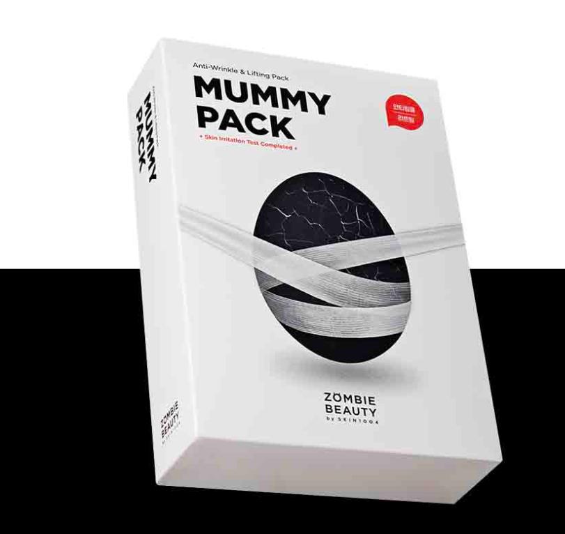 SKIN1004 Zombie Beauty Mummy Pack 16ea Set – Lifting & Pore Tightening Mask