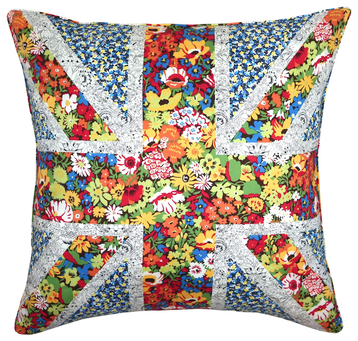 

FLORET LONDON Cushion Union Yellow [LIBERTY PRINT] Cover, 45x45cm, Jack,