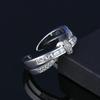 2026 Korean Version of Trendy Temperament Women's Ring Inlaid with Zircon Ring Jewelry Accessories Party L Gift