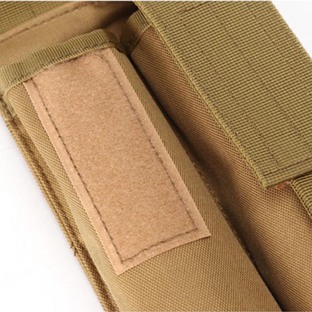 Sac de chargeur Molle camouflage en nylon 1000D, deux unités, pochette de chargeur tactique, étui de chargeur.