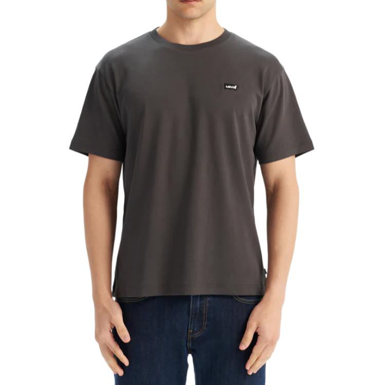 Levis Simple Comfortable Versatile Casual Mini Batwing Logo Short Sleeve T-Shirt Men Tops 003N3-0002