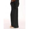 **2025 Summer Women's Solid Color Casual Loose Pants – European and American Style**