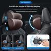 Yousheng Adjustable Car Headrest with Memory Foam U-Shape Neck Pillow for Shoulder Support Comfortable Car Pillow for Most Vehicles