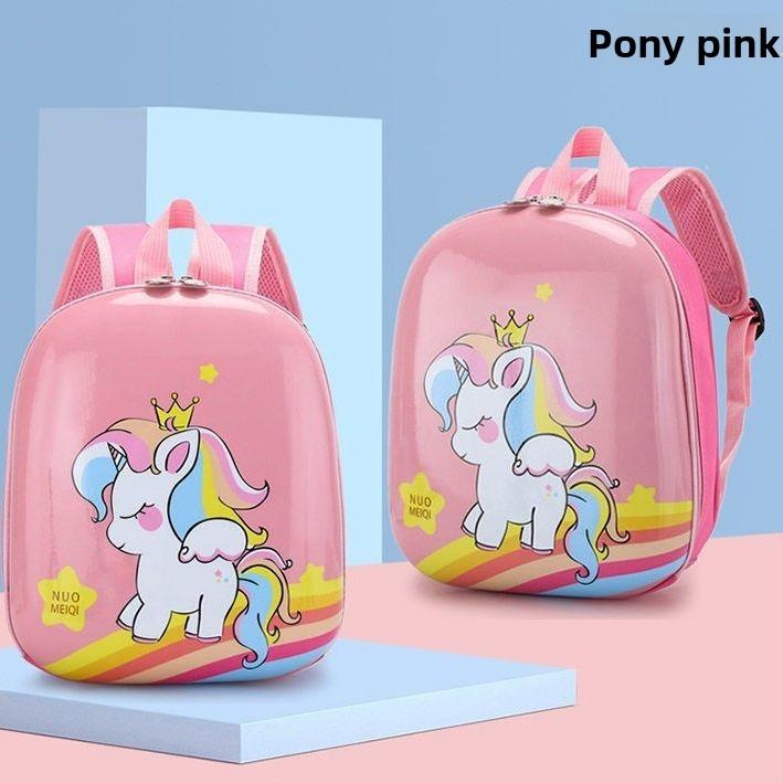 Kids Backpack Cartoon Polyester Breather Waterresistant School Bag For Toddlers And Girls