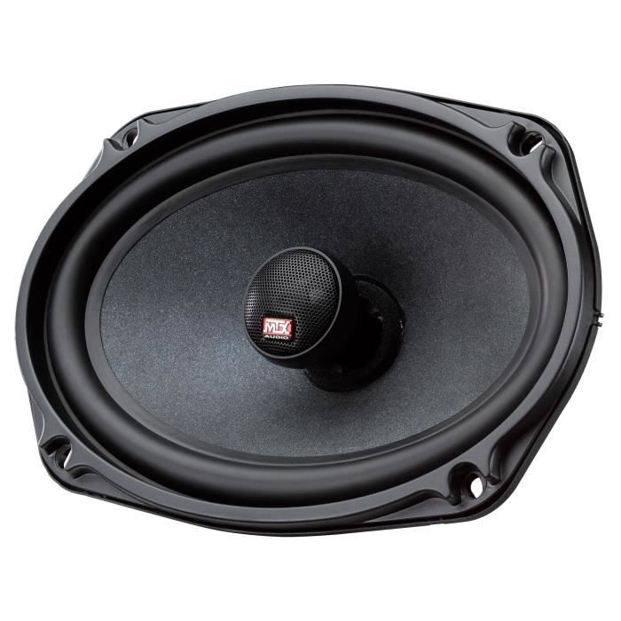 2-Wege-Koaxiallautsprecher - MTX AUDIO - 16x23cm (6x9) - 4O - 100Wrms - Schwingspule Ø30mm aus TIL - Neodym-Hochtöner Ø25mm Seidenkalotte