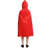 1 Set Halloween Clothes Hobby Funny Cute Comfortable Beautiful Decorative Polyester Holiday Wear Cosplay Little Red Riding Hood Dress Birthday Gift
