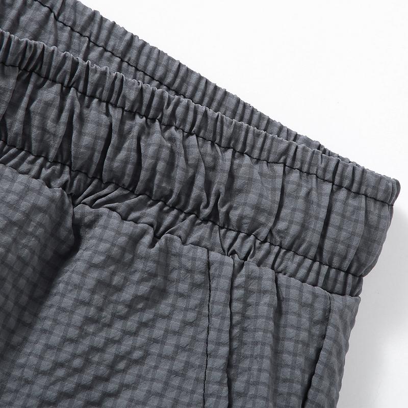 Summer Casual Shorts Man Vintage Clothes Plus Size Elastic Waist Short Shorts