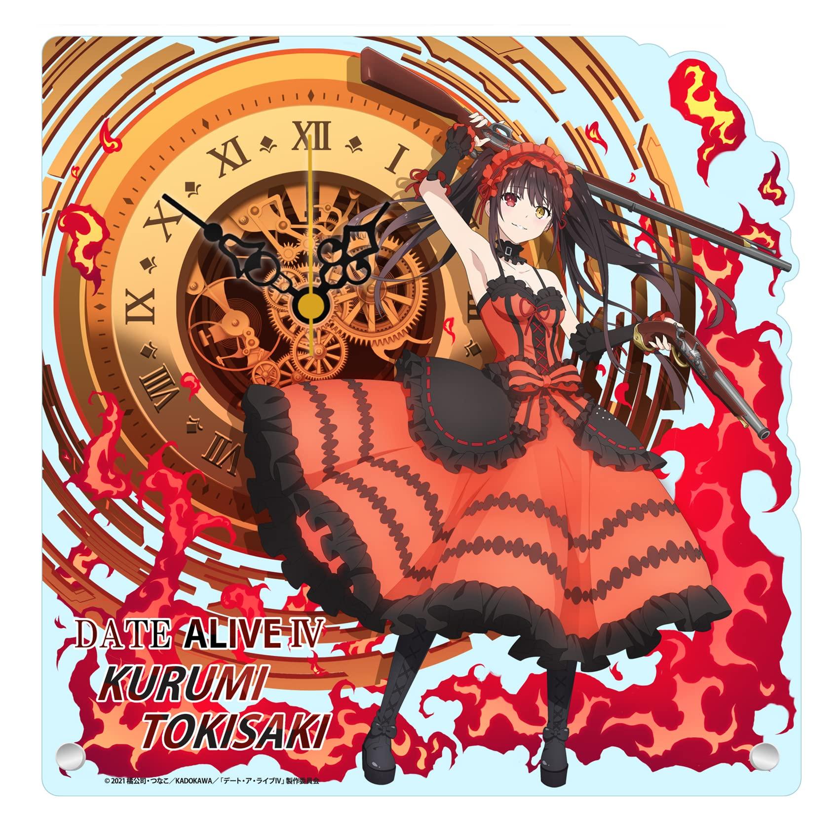 

Сезонные растения Date A Live IV Акриловые настольные часы [Куруми Токисаки]