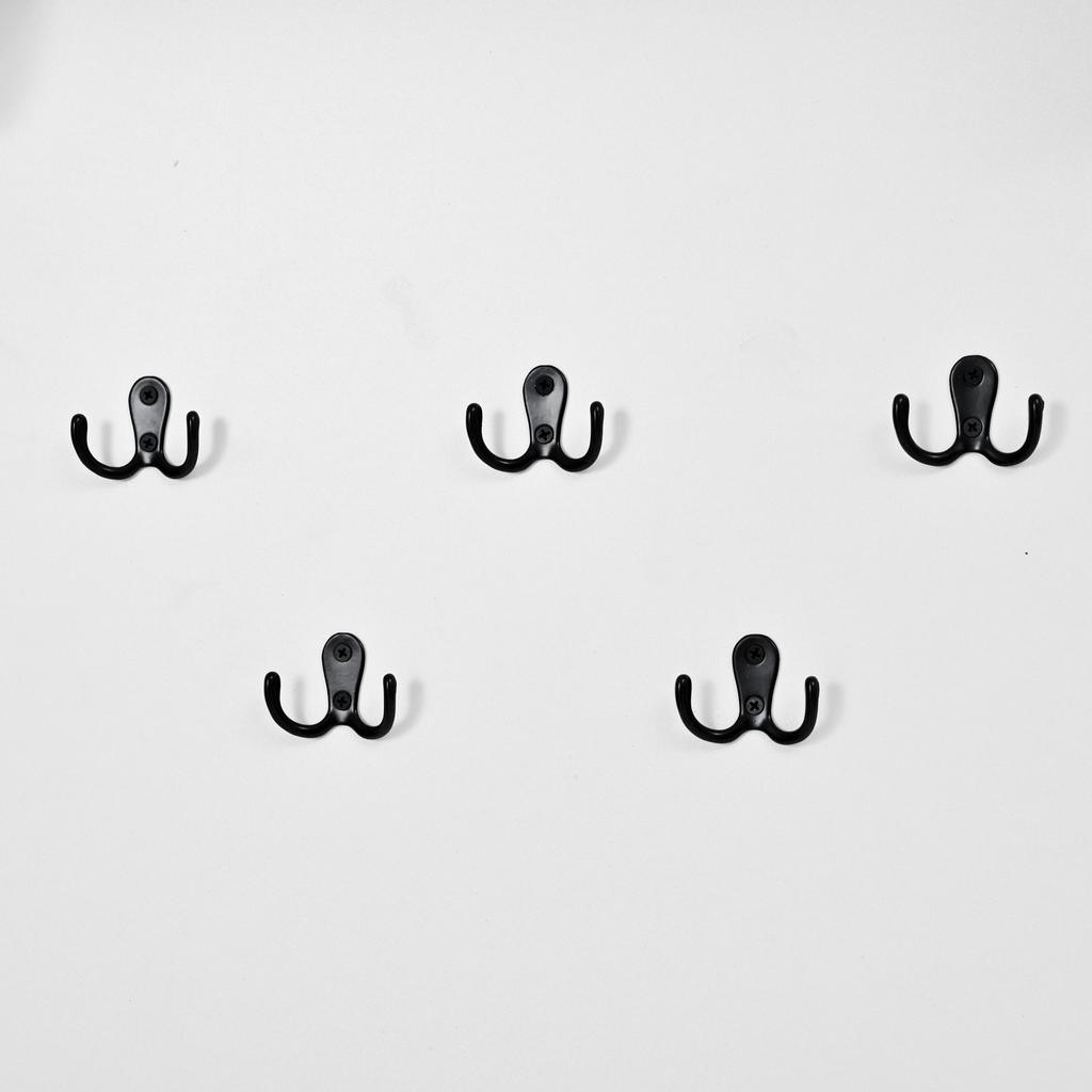 100*40*180cm Hallway Wardrobe with Mirror, 5 Coat Hooks, 2 Cabinets and Shelf, Hallway Coat Stand Clothes Rack with Shoe Cabinet, White