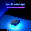 Universal Usb Car Interior Ambient Atmosphere Light Mini Led Signal Lamp For Truck Vehicles Decorations Pc Auto Plug And Play