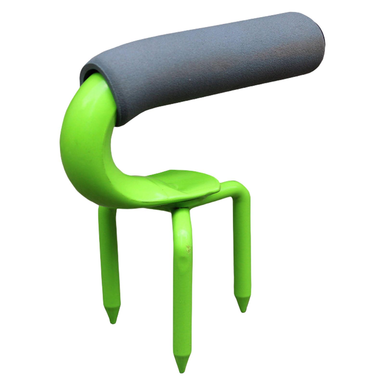 

Ручний садовий культиватор Інструмент Ергономічна ручка Трикутна конструкція Для ефективного розпушування ґрунту та догляду за подвір ям на відкритому повітрі зелений