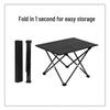 Outdoor Camping Aluminum Alloy Folding Roll-up Table
