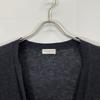 DRIES VAN NOTEN Black wool alpaca cardigan tops M blackUsed
