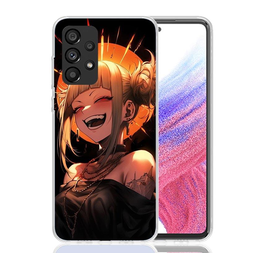 Cartoon Cool Demon Girl Phone Case For Samsung Galaxy A52 A32 A22 A12 A02S A50S A30S A51 A31 AA71 Note 20 Ultra 10 S10 Plus Gala