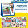 Children's Feelings and Emotions Book,Feelings and Emotions Book,Flipbook for Emotional Awareness,Feelings in Control Flip Book