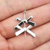 Butterfly Knot Small Hole Bead DIY Necklace Bracelet Pendant Alloy Jewelry Accessories