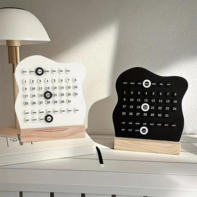 Neuer Internet-Promi Ringkalender Ewiger Kalender Handgemacht DIY Ringkalender Kreative Persönlichkeit Büro Desktop Ornamente