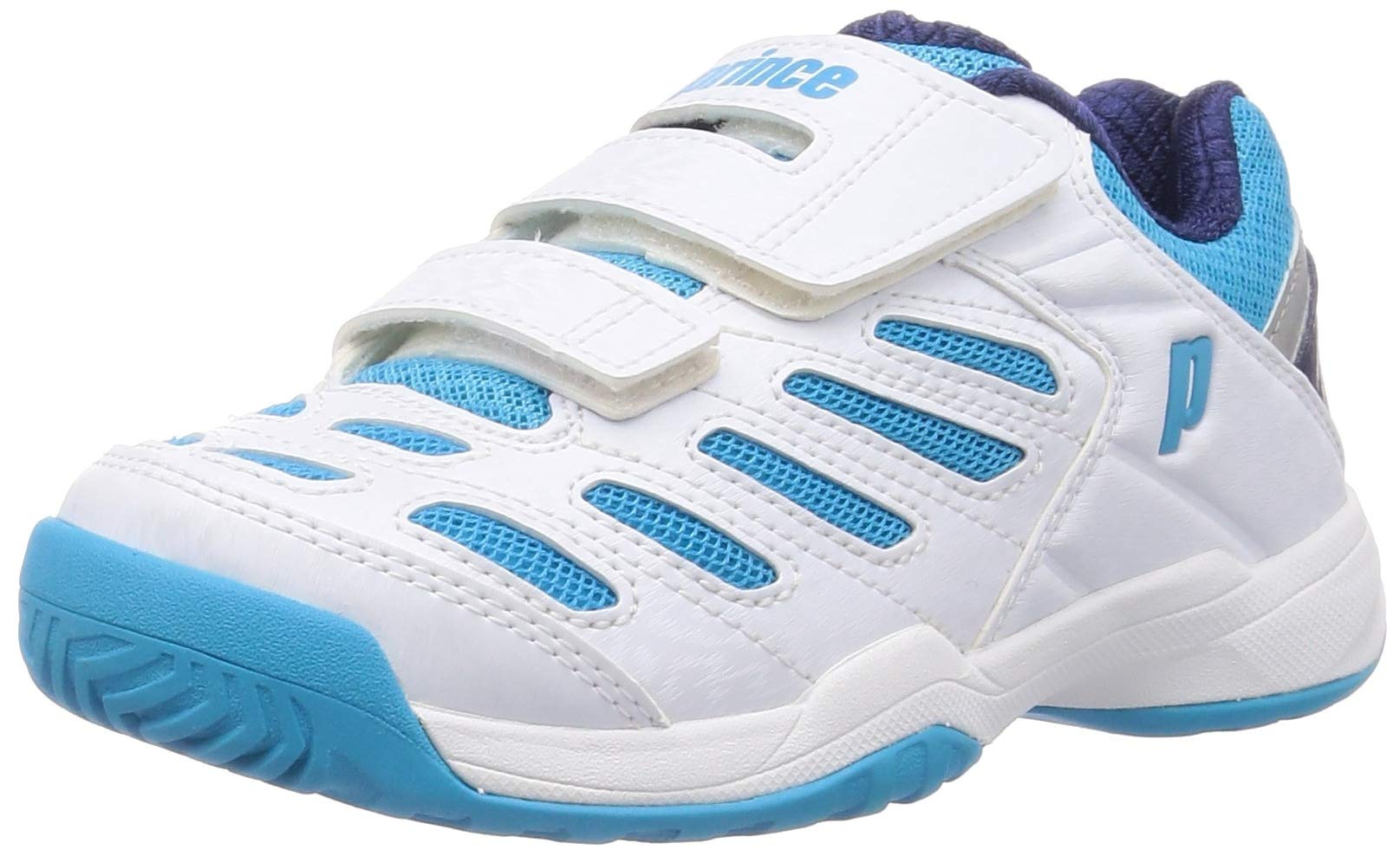 

Tennis Shoes Junior All Court Boys White x Blue 19 cm [Prince] (218)
