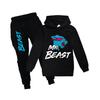 Kinder Mr Beast Jumper Pullover Tops Mit Hosen Anzughosen Sets