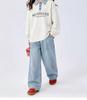 Girls' 2026 Spring/Autumn Sweatshirt & Pants Set - Stylish Two-Piece Outfit for Big Kids