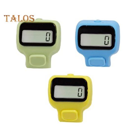 Ηλεκτρονικός μετρητής δακτυλίων 3 τμχ με φως LED 5-ψήφιος μετρητής αριθμών Clicker LCD Ψηφιακή οθόνη Εγχειρίδιο Clicker Mini Hand Tally Counter με δυνατότητα επαναφοράς