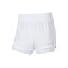 Dri-FIT One Women's Mid Rise 3" 2-in-1 Shorts White DX6013-100
