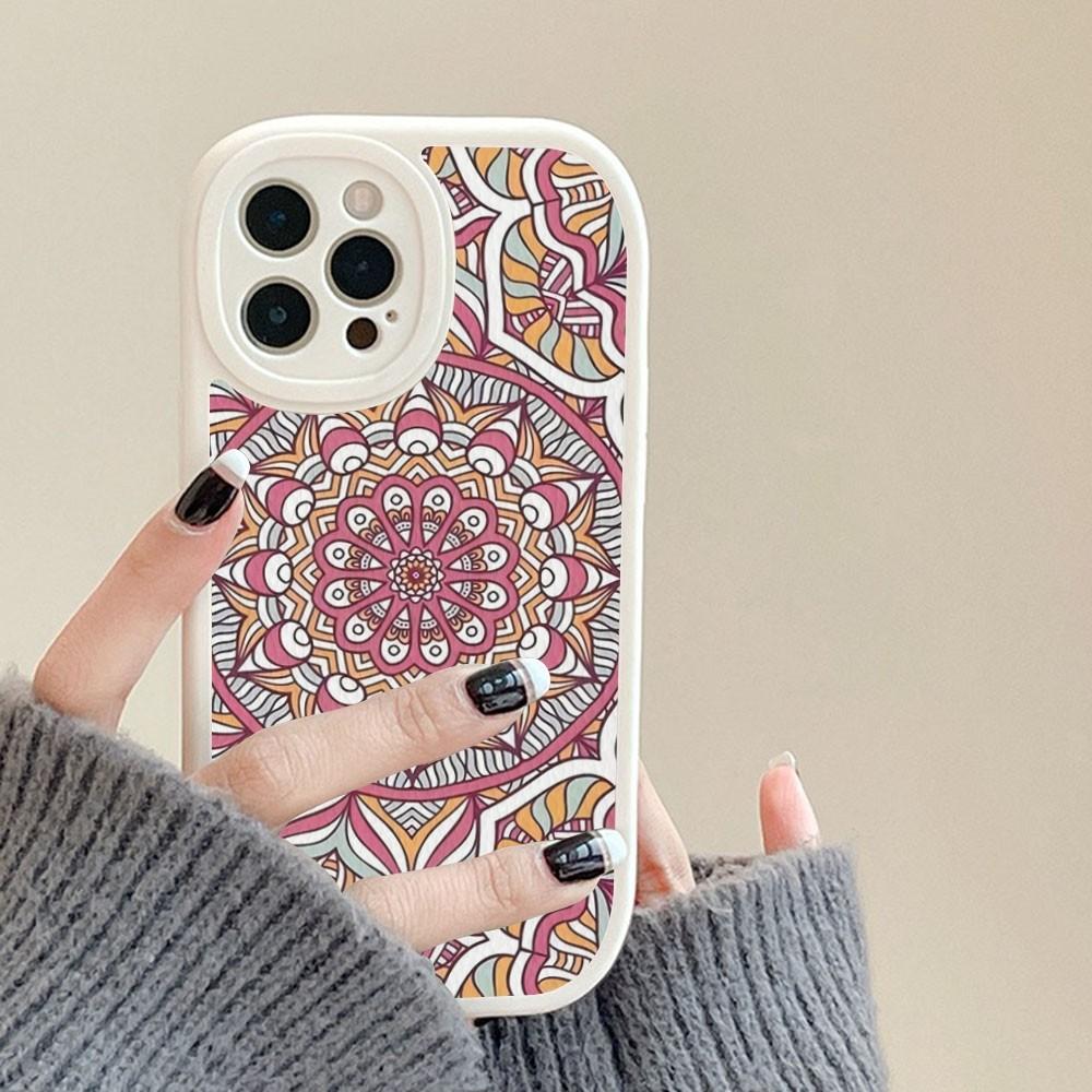 Persian Carpet Floral Art Phone Case Hard Leather For IPhone 16 15 14 13 12 Mini 11 14 Pro Max Xs X Xr 7 8 Plus Fundas