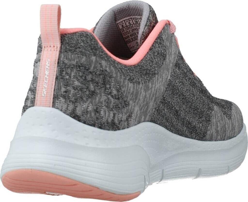 Кроссовки Skechers Arch Fit - Comfy Wave серый/розовый