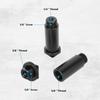 HDRIG Microphone Mount Kit: Hot/Cold Shoe, Micro Rod, 5/8 Screw (2-pack)