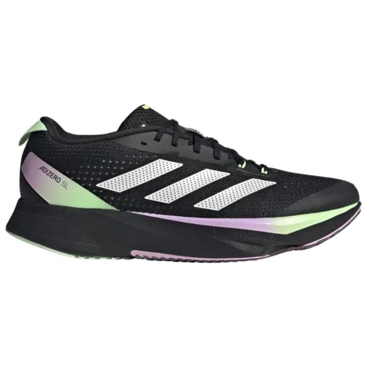 New Adidas Adizero Sl Core Black Zero Metalic Green Spark IG3334