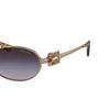 MIU MIU Logo Metal Pilot Sunglasses Women Sunglasses Brown 0MU54ZS-7OE5D153