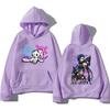 Bluzy z kapturem Arcane Jinx Mężczyźni Kobiety Odzież Harajuku