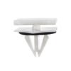 100X nylon white Rocker Panel Moulding fasteners Car Clips for Chevy