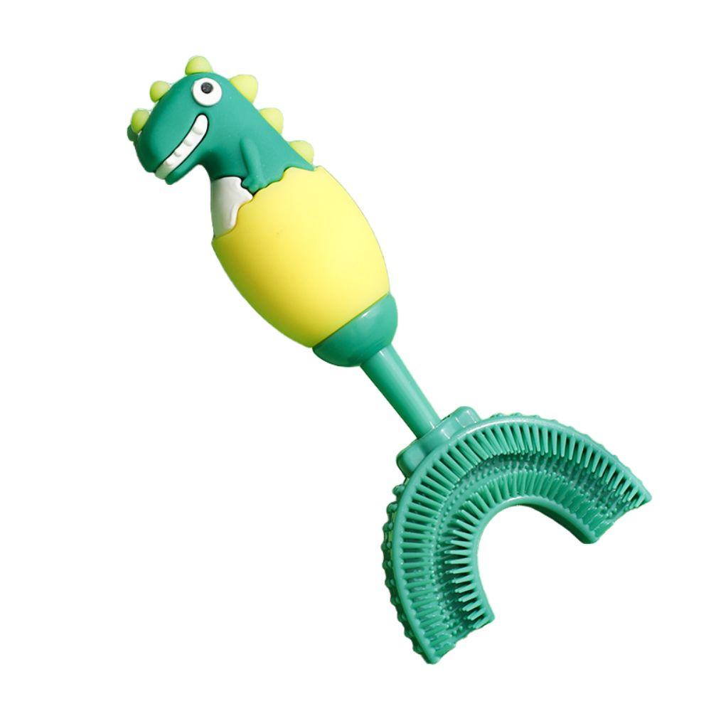 U Shape Fun Teeth Cleaning Tool 360 Degrees Toothbrush Soft Bristles New Baby Toothbrush Kids