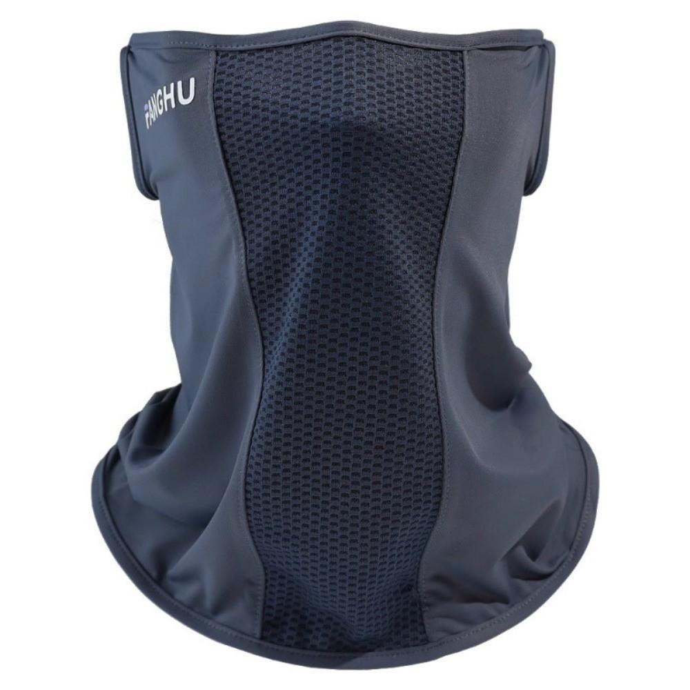New UV Protection Summer Sunscreen Mask Breathable Thin Ice Silk Mask Traceless Neck Wrap Cover