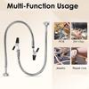 2/4Pcs Flexible Circuit Board Holder Clamps Flexible Gooseneck Metal Arm Soldering Helping Hands for Technician