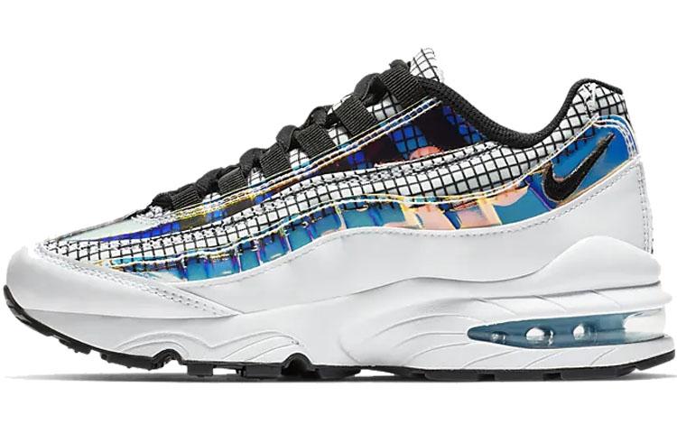 

Nike Air Max 95 LV8 White Blue Glaze Black GS BQ7218-100 36
