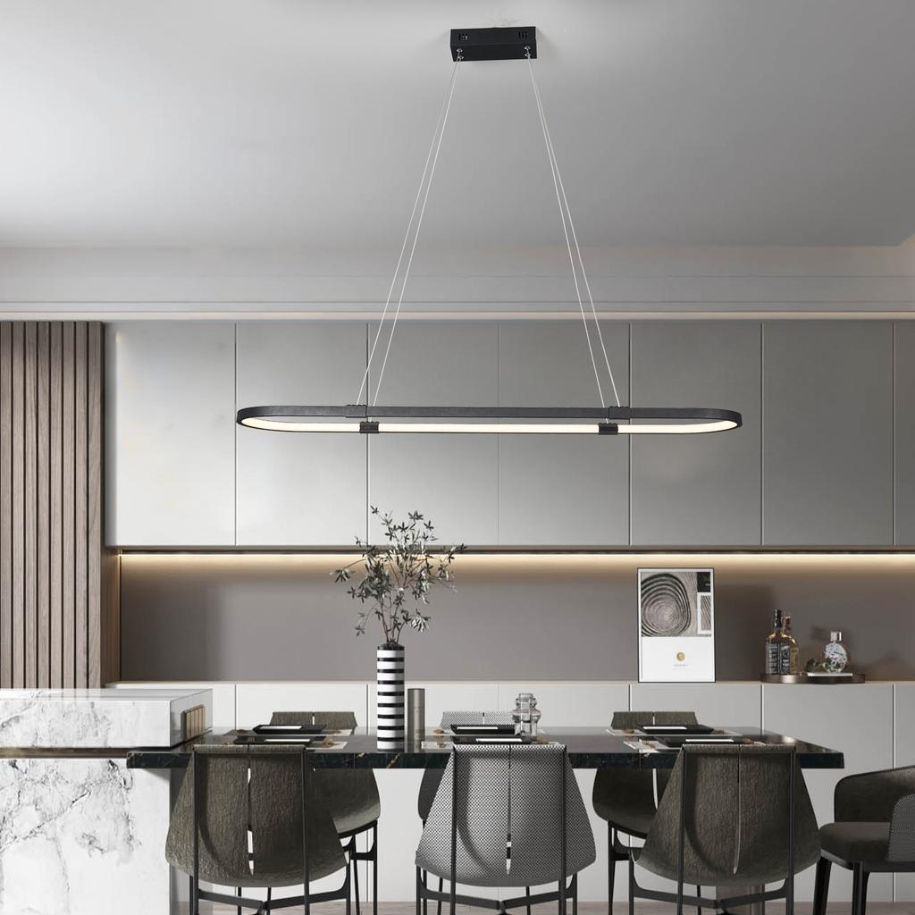 Moderní LED závěsná závěsná svítidla Osvětlení do jídelny Kuchyňský bar Módní závěsná lampa zdarma mail AC90-260V závěsná svítidla