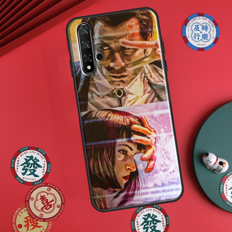 Pulp Fiction For Huawei P20 P40 P30 Lite P60 Pro Nova 12s 11i 12i 10 9 SE 5T Y91 Y90 Y60 Y70 Y72 Y61 Case