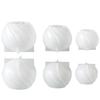 Candle Making Mold Silicone Epoxy Mold Spiral Silicone Mold White For Diy Crafts Scented Candle Making Home Decoration