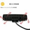 Zmart 18W 12V Arbeits-Set Nebel-Schwer-LED-Nebel-Flut-Fahrlicht für LKWs 6-LED-Leuchten, 2, Punktstrahler, Flutstrahler, Leuchten, Offroad-Leuchten,